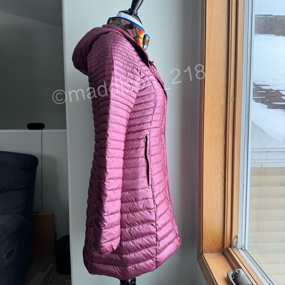 Patagonia Lightweight Fiona Parka Small Oxblood Red 600-fill down Windproof S - Picture 7 of 15